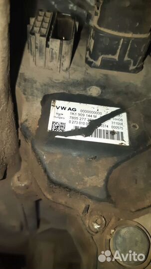 Рулевая рейка в сборе Skoda Octavia A5 1.6 MPI MT