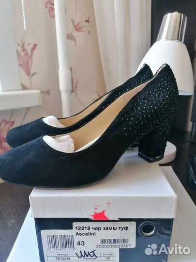 Туфли Ascalini 43 р