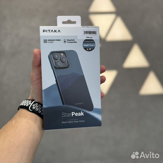 Pitaka чехлы на iPhone 15 Pro/15 Pro Max