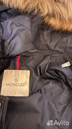 Пуховик moncler женский длинный