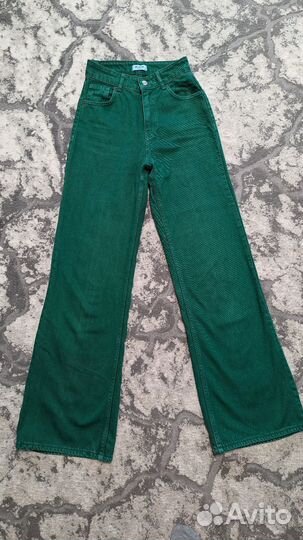 Джинсы трубы 40-42