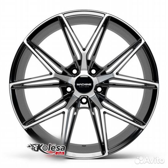 2W Wheels MC 306 8j-18 5*114,3 ET40 d67,1 Black Machined (BP)