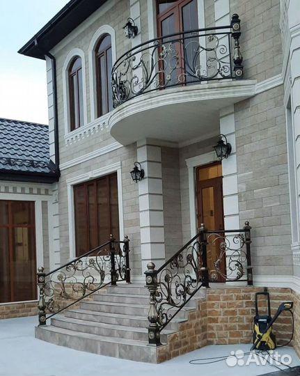 Перила художественной ковки