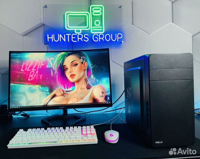 Игровой компьютер i3 10105f/16Gb/Gtx 1660 Ti/Ssd
