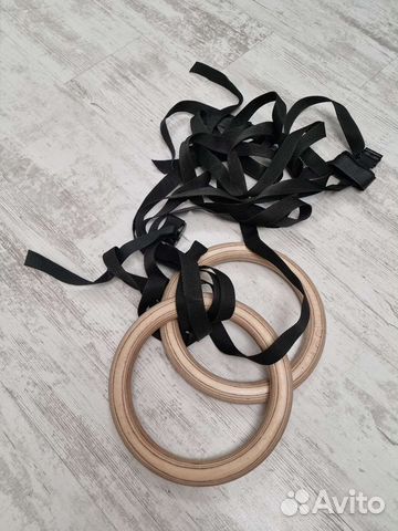 Гимнастические кольца деревянные