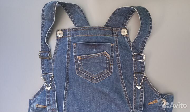 Джинсовый комбинезон для беременных