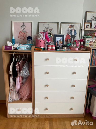 Шкаф, комод, стеллаж, гардеробная / комплект детск