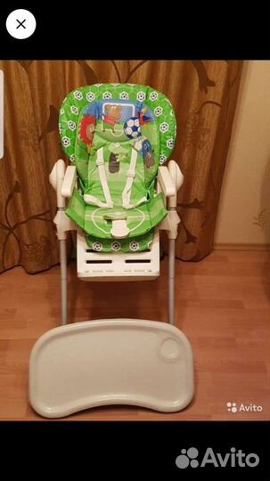 Стульчик для кормления chicco polly