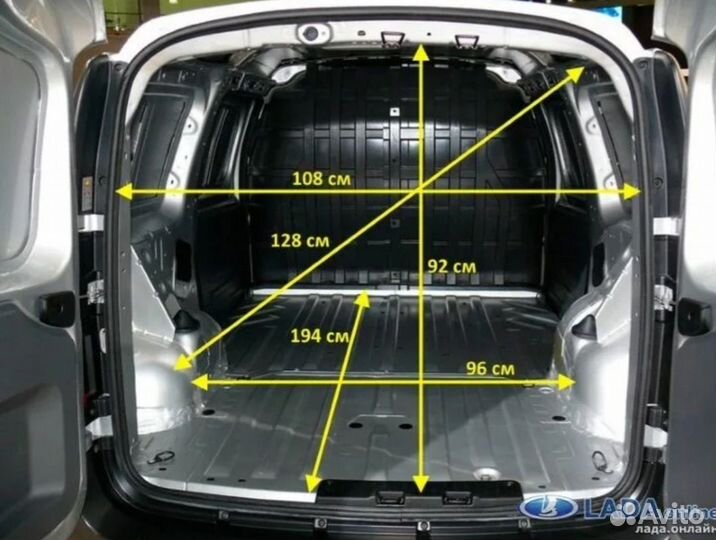 Аренда LADA largus фургон