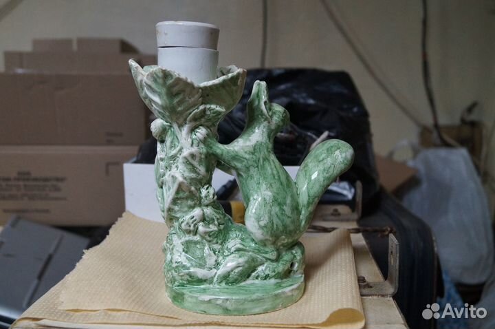 Лампа настольная Белочка