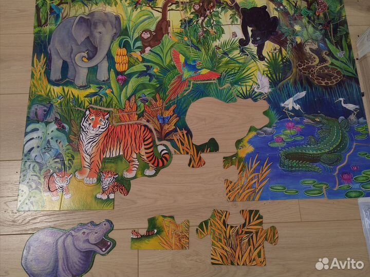 Пазл. Огромный Пазл. Эва пазлы