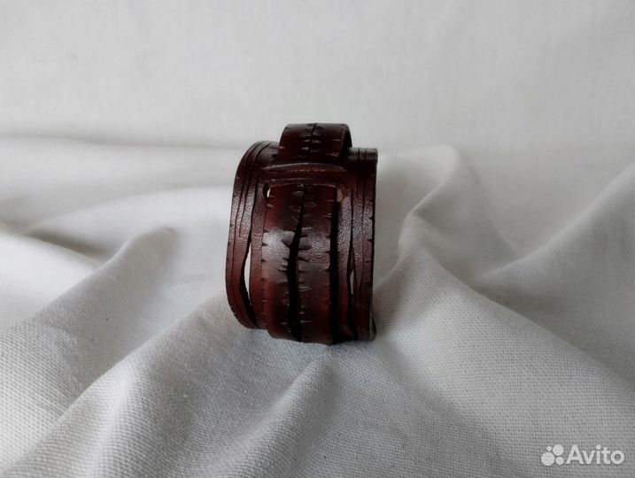 Браслет из натуральной кожи
