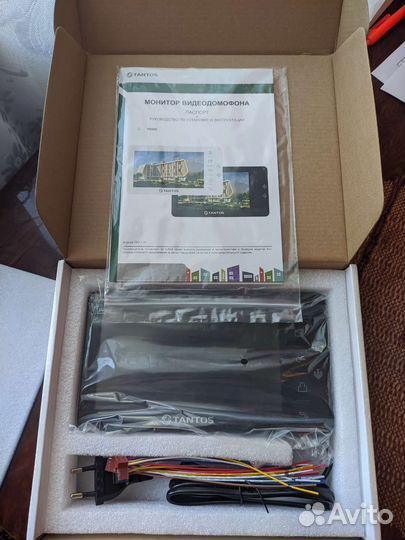 Панель видеодомофона Tantos Prime black