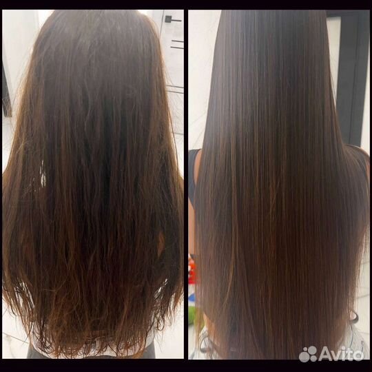 Кератиновое выпрямление ботокс