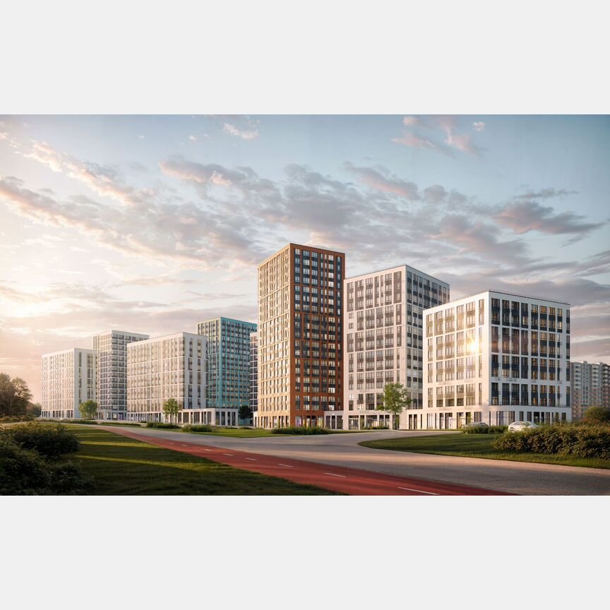 2-к. квартира, 46,8 м², 2/13 эт.