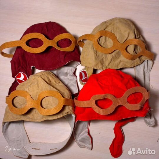 Летный шлем 4 шт Turkish airlines 3-6 лет