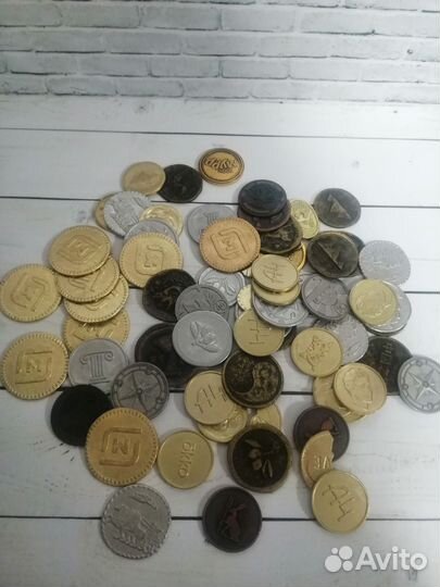 Монетки от магнит