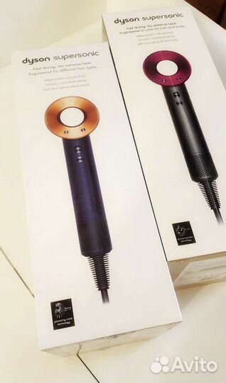 Фен dyson supersonic hd15 Синий - новый гарантия