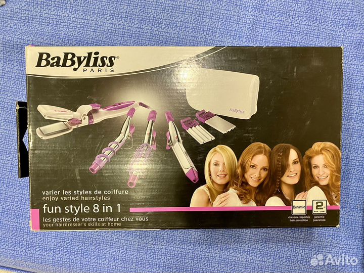 Плойка/Бигуди/фен/мультистайлер/щипцы/гофре BaByli