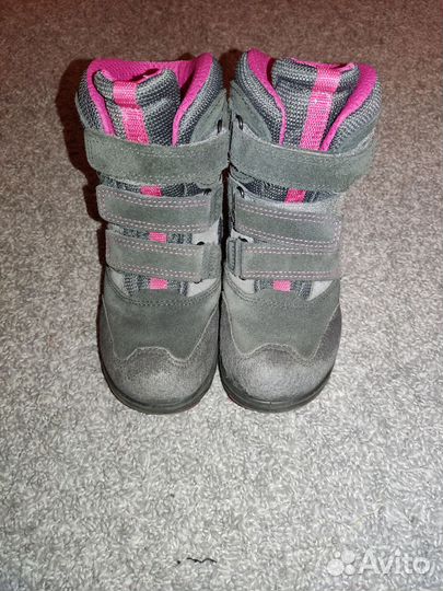Сапоги ботинки ecco 28 для девочки