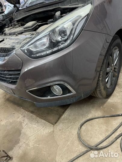 Бампер в сборе оригинал Hyundai ix35 2014