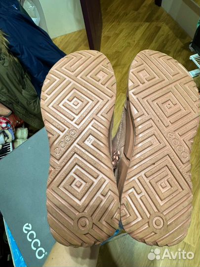 Утепленные ботинки Ecco 31 розовые