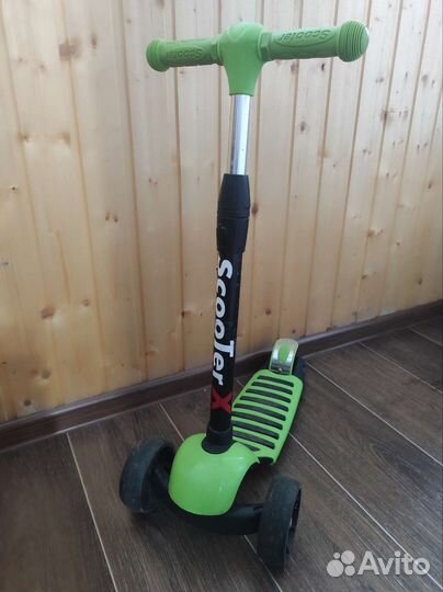 Самокат детский трёхколёсный Scooter