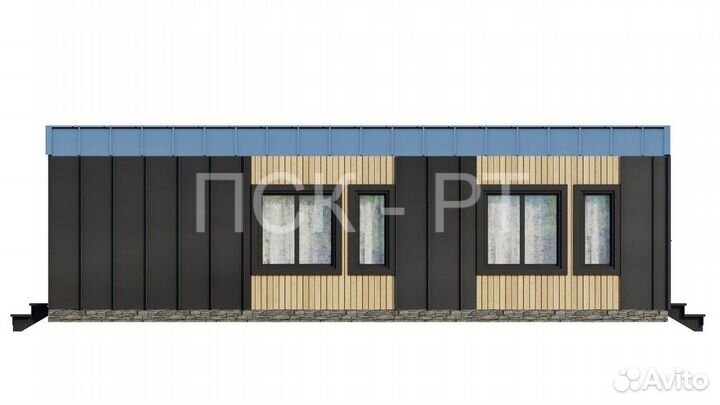 Модульный дом 74.25м2