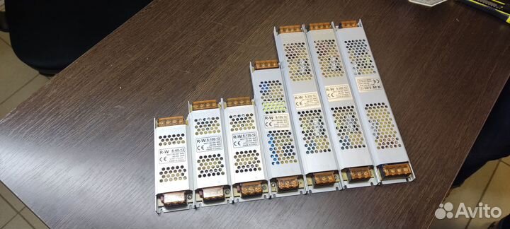 Блок питания 12V от 30W до 400 Ватт, ip20