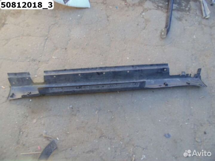 Накладка на порог левая лево на Mini Cooper