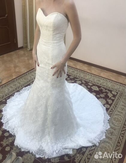 Свадебное платье «Рыбка» XS