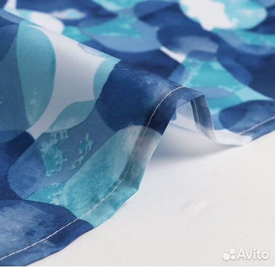 Штора для ванной комнаты с кольцами 180*180 новая