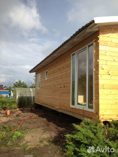 Каркасный дом для постоянного проживания 72 м