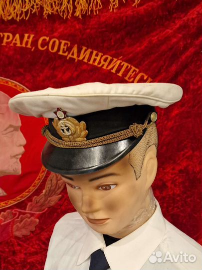 Фуражка летняя вмф морской флот СССР 1973