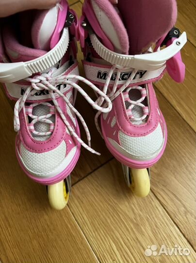 Ролики детскиe maxcity шлем В подарок