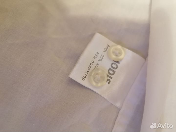 Рубашка белая 134