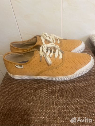 Кеды Volley муж. 45 - натур. Нубук Англия