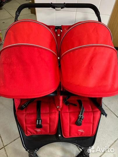 Прогулочная коляска для двойни valco baby snap duo