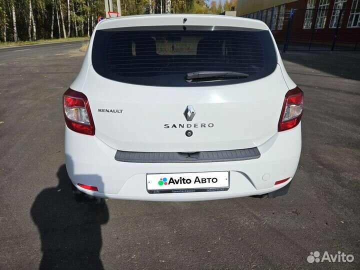 Renault Sandero 1.6 МТ, 2018, 37 000 км