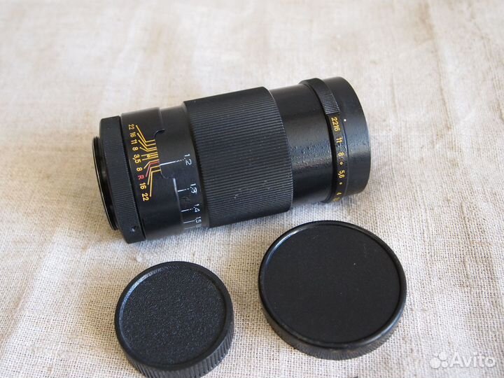 Объектив Юпитер-37А 3,5/135 резьба М42