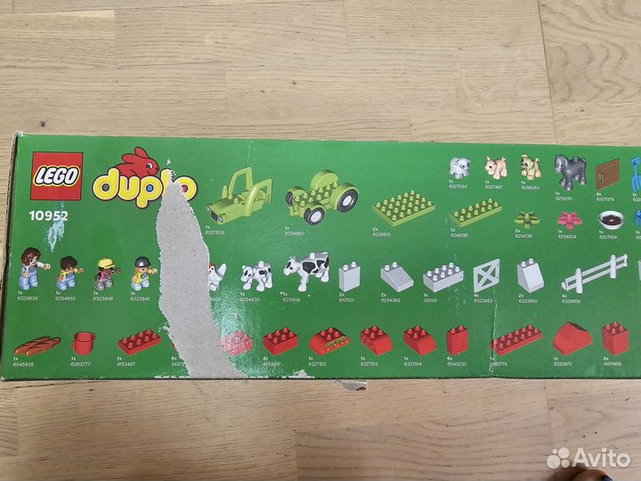 Lego duplo конструктор ферма