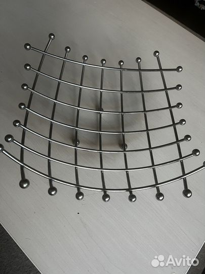 Ваза для фруктов металлическая