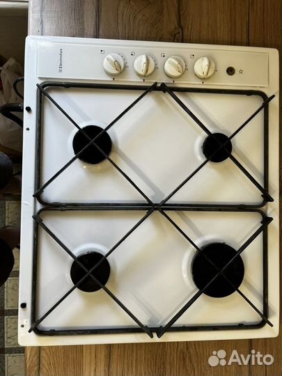 Газовая варочная панель electrolux 4 комф. б/у