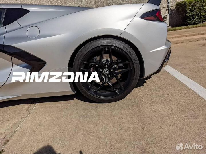 Литые диски FF11 R19 et35.0 5x112.0 Черный с полир