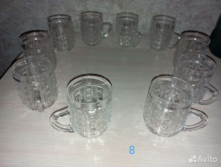 Хрустальные рюмки СССР