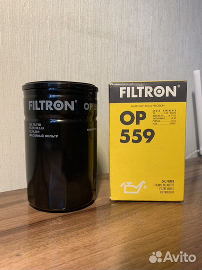 Фильтр масляный OP 559