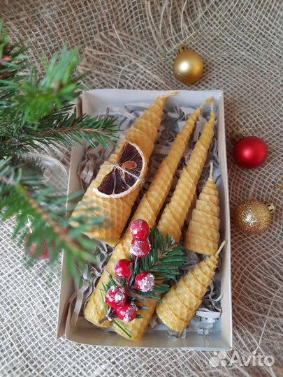 Подарочный набор свечей