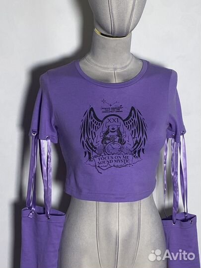 Винтажный топ y2k