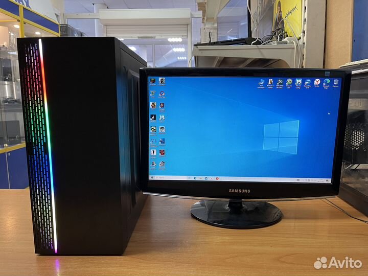 Компьютер для игр Core i3-9100F / GTX 1050 +16игр