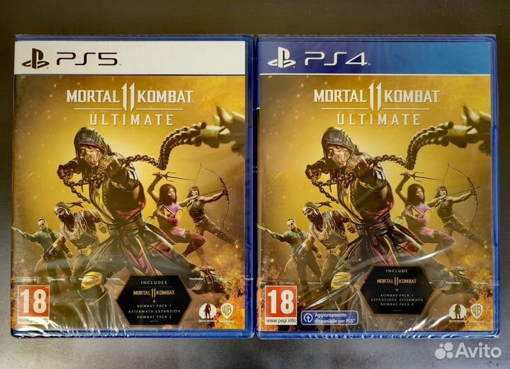Mortal Kombat 11 Ultimate PS4 русские субтитры